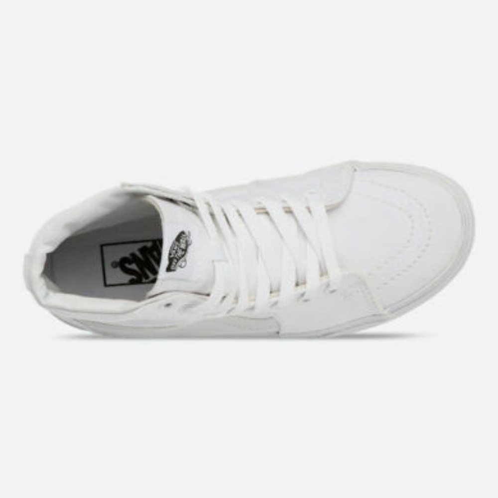 #41❤️ NEW VANS SK8 TRUE WHITE HIGH TOP OLD SKOOL - Picture 2 of 4